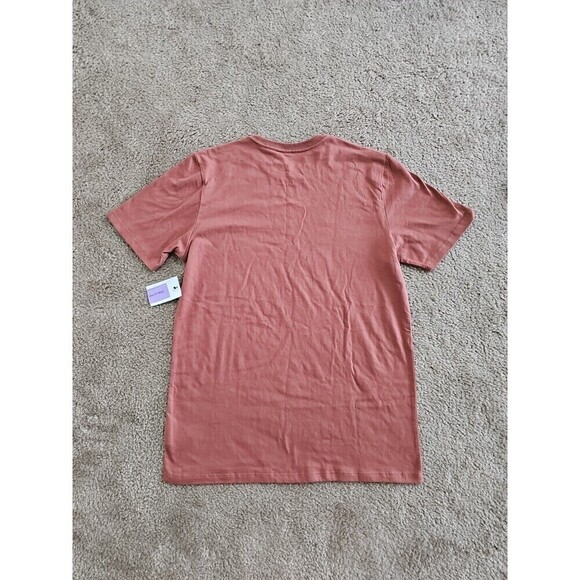 Hurley Men's Everyday Explore Reflector Short Sleeve T-Shirt in Zion Rust SMALL - Picture 5 of 5